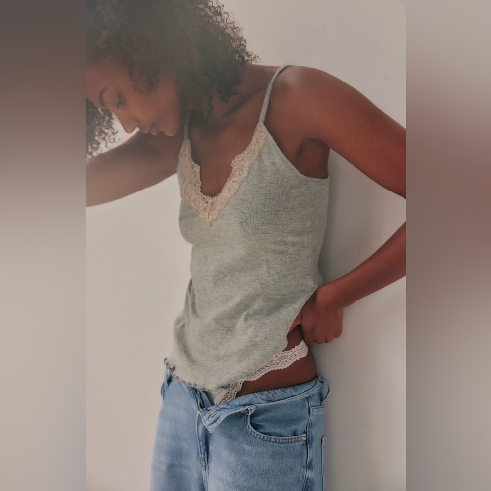 🌼 3 for $50 🌼 FREE PEOPLE 🩶 OH MY DARLING TANK